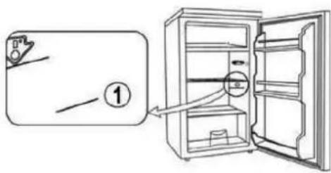 Exquisit KS16-V-H-010DW - Die kälteste Position im Kühlraum lokalisieren - 2
