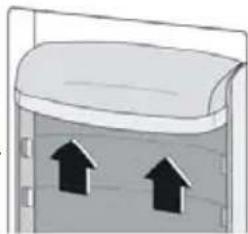 Exquisit KS17-4.1RVA+ - Positioning the door balconies - 1