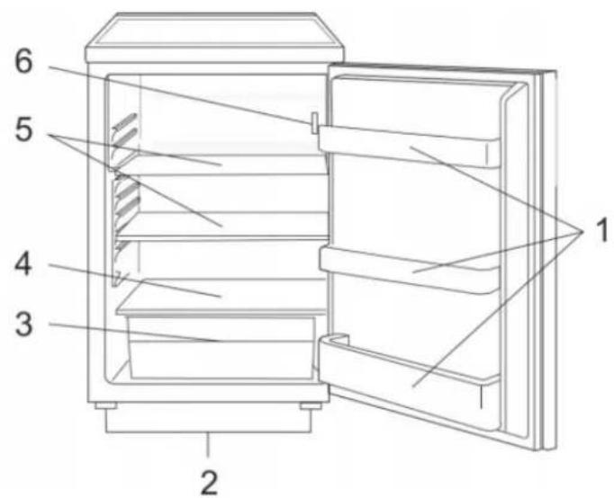 Exquisit KS116-V-040FW - Temperaturregler - 1