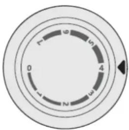 Exquisit KGC270-45-010FW - Temperatur einstellen - 1