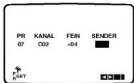 PR KANAL FEIN SENDER 07 C02 -04 ■ P SET