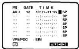 PR DATE T I M E ARD 12 10:11-11:55 SP ... ... ... SP ... ... ... SP ... ... ... SP ... ... ... SP ... ... ... SP ... ... ... SP VPS/PDC : EIN A ▼▼▼▼