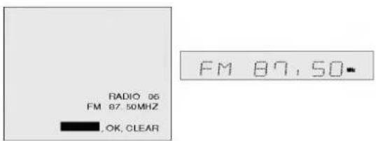 LG LH-C6230P - Speichern von Radiosendern - 3