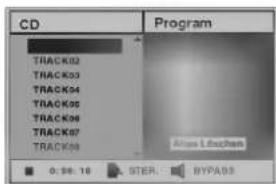 CD Program TRACK02 TRACK03 TRACK04 TRACK05 TRACK06 TRACK07 TRACK08 Alive LinaChen 0:98:10 STER: BYPASS