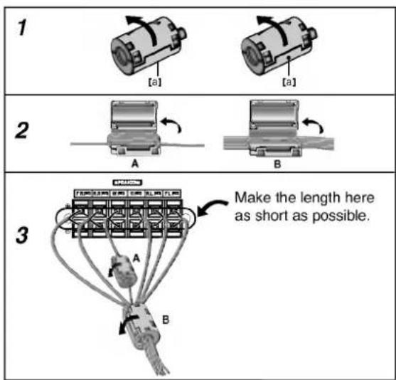 1 [a] [a] 2 A B 3 Make the length here as short as possible. A B