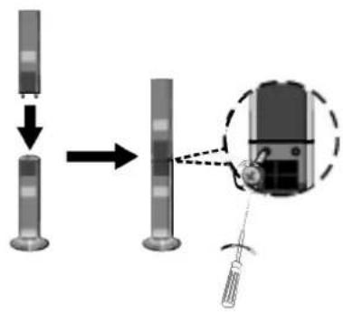 LG LH-T9656IA - Assembling and Connecting to the Speakers - 1