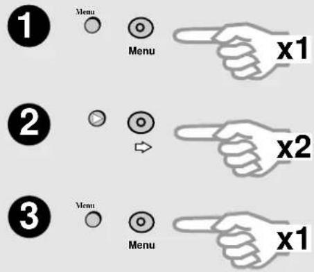 1 Menu Menu x1 2 x2 Menu Menu x3