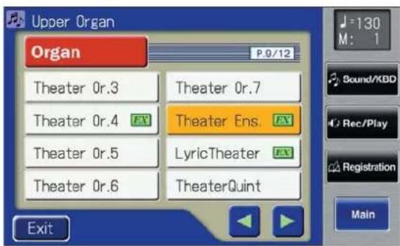 Upper Organ Organ P.0/12 Theater 0r.3 Theater 0r.7 Theater 0r.4 FX Theater Ens. FX Theater 0r.5 Theater 0r.6 LyricTheater FX TheaterQuint Exit
