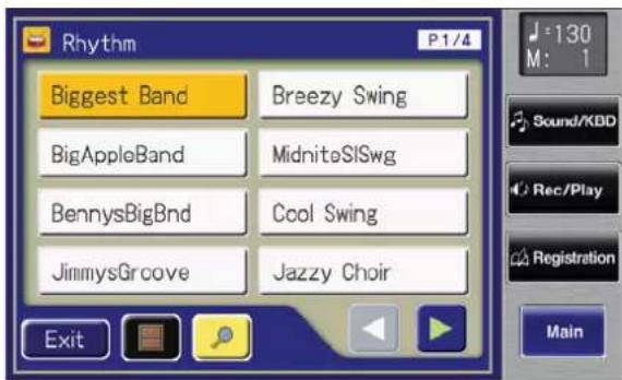 Rhythm P1/4 Biggest Band Breezy Swing BigAppleBand MidniteSISwg BennysBigBnd Cool Swing JimmysGrcove Jazzy Choir Exit