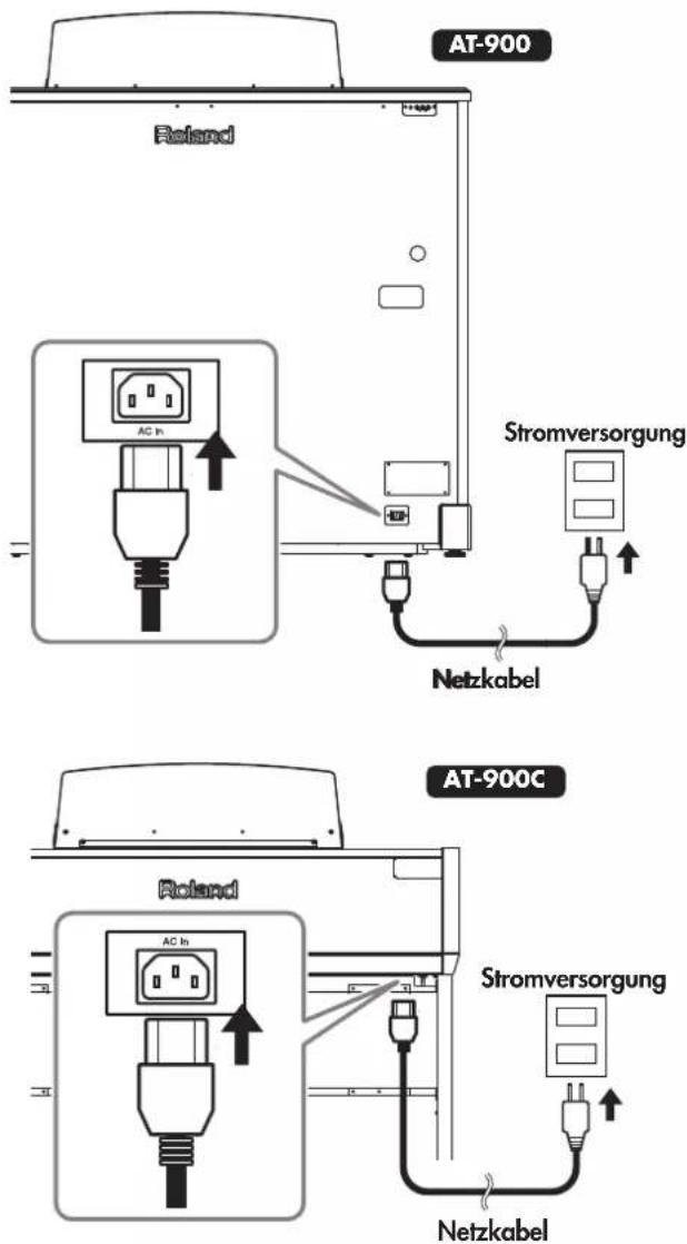 AT-900 Roland Stromversorgung Netzkabel AT-900C Roland Stromversorgung Netzkabel