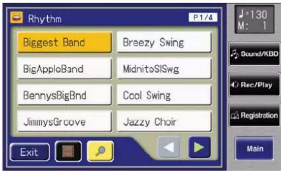 Rhythm P1/4 Biggest Band Breezy Swing BigAppleBand MidniteSISwg BennysBigBnd Cool Swing JimmysGrcove Jazzy Choir Exit