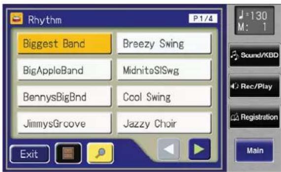 Rhythm P1/4 Biggest Band Breezy Swing BigAppleBand MidniteSISwg BennysBigBnd Cool Swing JimmysGrcove Jazzy Choir Exit
