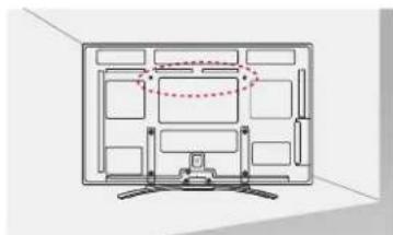 LG 32LN536B - A TV falra rögzítése - 1