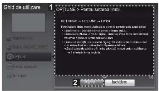 Ghid de utilizare 1. OPTIUNE > Pentru setarea limbii SETTINGS → OPTIUNE → Limbă Fondi selecta limbii, manulul afristă pe conor a transenta de unel digită • Limbă minus: Selecta de limbă perințe algește 100% • Limbă secu: Unmă in macul digităl. Selectați limbă doția alevi vencenii transemii digităe se conor maluie 100% • Limbă subțiii (Unmă in macul digită) Utilizul linde Subțiii cer a subțiii subțiii (unmă in macul digită) Utilizul linde Subțiii cer a subțiii subțiii (unmă in macul digită) Utilizul linde Subțiii cer a subțiii subțiii (unmă in macul digită) Utilizul linde Subțiii cer 2. Manie Inchidere