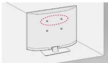 LG 32LN536B - Закрепление телевизора на стене - 1