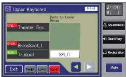 ROLAND AT-500 - Gleichzeitiges Spielen des Solo- und Lower-Klangs - 1