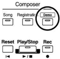 ROLAND AT-500 - Abspielen der Demo Songs - 1
