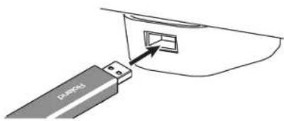 ROLAND AT-500 - Schließen Sie den USB-Speicher an den External Memory-Anschluss an. - 1
