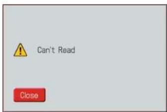 Can't Read Close