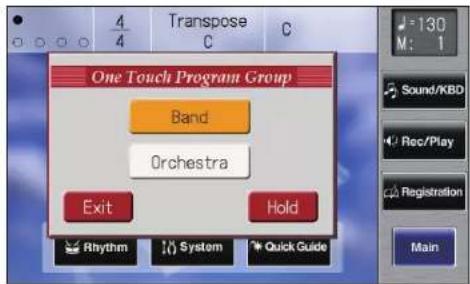 ROLAND AT-500 - One Touch Program - 2