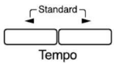 ROLAND AT-500 - Verändern des Rhythmus-Tempos - 1