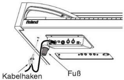 Roland Kabelhaken Fuß