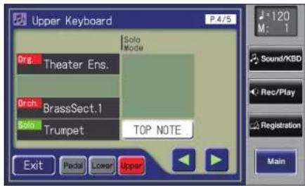 ROLAND AT-500 - Spielweise des Solo-Klangs - 1