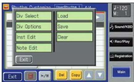 ROLAND AT-500 - Auswahl der Division - 2