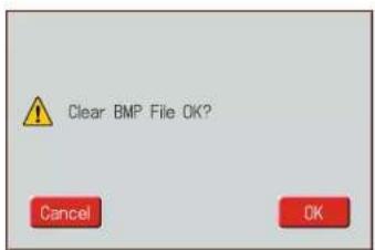 Clear BMP File OK? Cancel OK