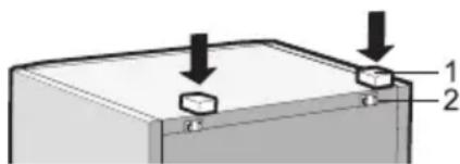 Exquisit F245.1504.1A+ - VORBEREITUNG DES GERÄTS - 2