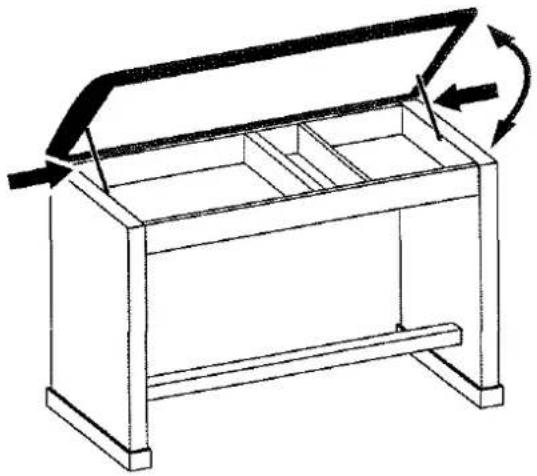 ROLAND AT-90S - Hinweise zur Sitzbank - 1
