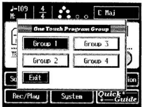 ROLAND AT-90S - One Touch Program - 2