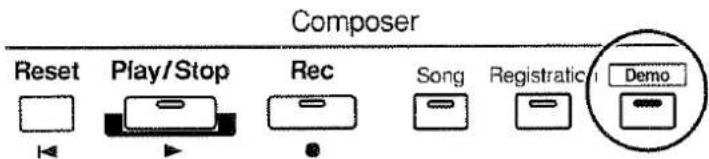 ROLAND AT-90S - Abspielen der Demo Songs - 1