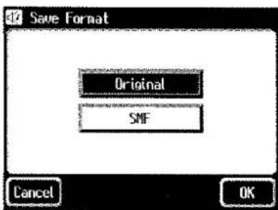 ROLAND AT-90S - Speichern von Songs auf einer Diskette - 4