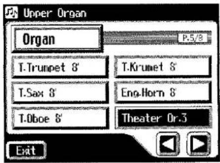 ROLAND AT-90S - ■ Auswahl eines Klangs über den [Others]-Taster - 1