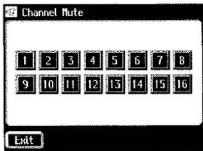 Channel Mute 1 2 3 4 5 6 7 8 9 10 11 12 13 14 15 16 Exit