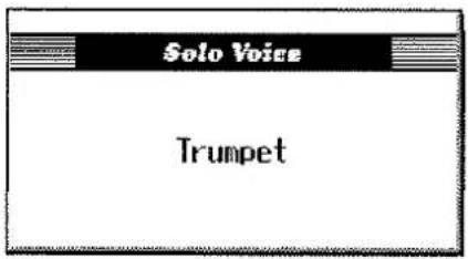 ROLAND AT-90S - Drücken Sie den Solo [Trumpet]-Taster (die Anzeige leuchtet). - 1