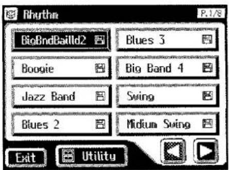 Rhythm P.1/8 BigBndBailld2 Blues 3 Boogie Big Band 4 Jazz Band Swing Blues 2 Midkum Swing Exit Utility