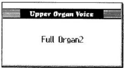 ROLAND AT-90S - Drücken Sie den Upper Organ [Full 2]-Taster (die Anzeige leuchtet). - 1