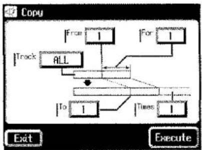 ROLAND AT-90S - Kopieren von Daten (Copy) - 4