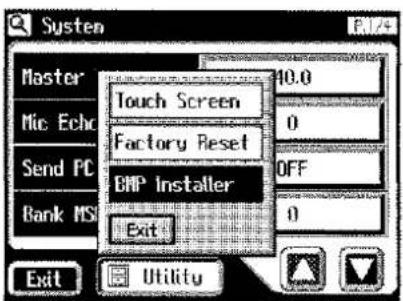 ROLAND AT-90S - ■ Löschen einer Graphik-Datei aus dem internen Speicher - 2