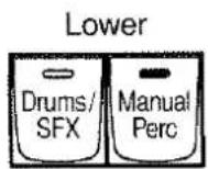 ROLAND AT-90S - Spielen der Schlagzeug-Klänge zusammen mit dem Lower-Klang und einer Vokal-Phrase (Manual Percussion) - 1