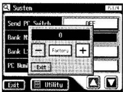 ROLAND AT-90S - ■ Einstellen der Programm-Nummer - 2