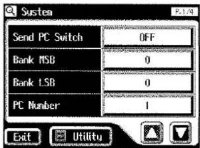 ROLAND AT-90S - ■ Einstellen der Programm-Nummer - 1