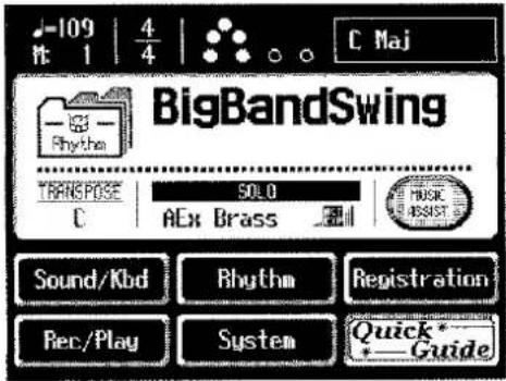 BigBandSwing TRANSPOSE 50.0 C AEx Brass MUSIC 4531ST Sound/Kbd Rhythm Registration Rec/Play System Quick* + Guide