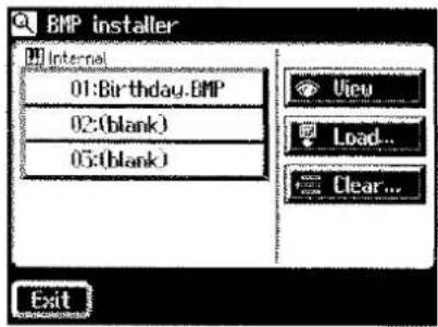 ROLAND AT-90S - ■ Löschen einer Graphik-Datei aus dem internen Speicher - 3