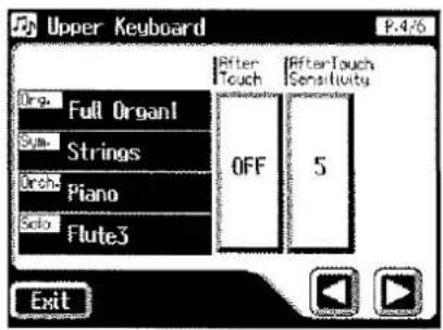 ROLAND AT-90S - ■ Aftertouch On/Off - 1