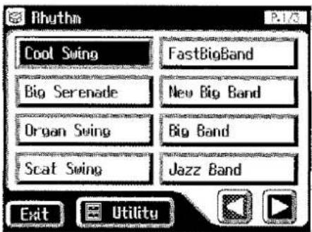 Rhythm Cool Swing FastBigBand Big Serenade New Big Band Organ Swing Big Band Scat Swing Jazz Band Exit Utility