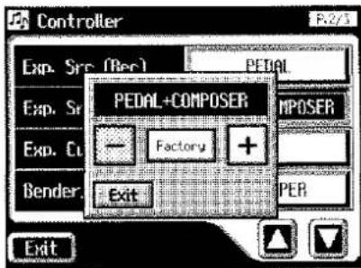 ROLAND AT-90S - Funktion während der Wiedergabe - 2