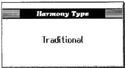 ROLAND AT-90S - Drücken Sie einen der Harmony Intelligence-Taster (die Anzeige leuchtet). - 1